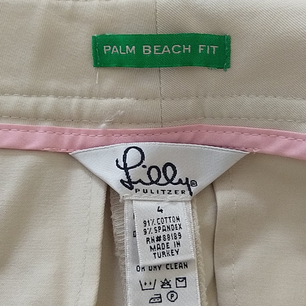 Lilly Pulitzer palm beach fit pants - Picture 2 of 2